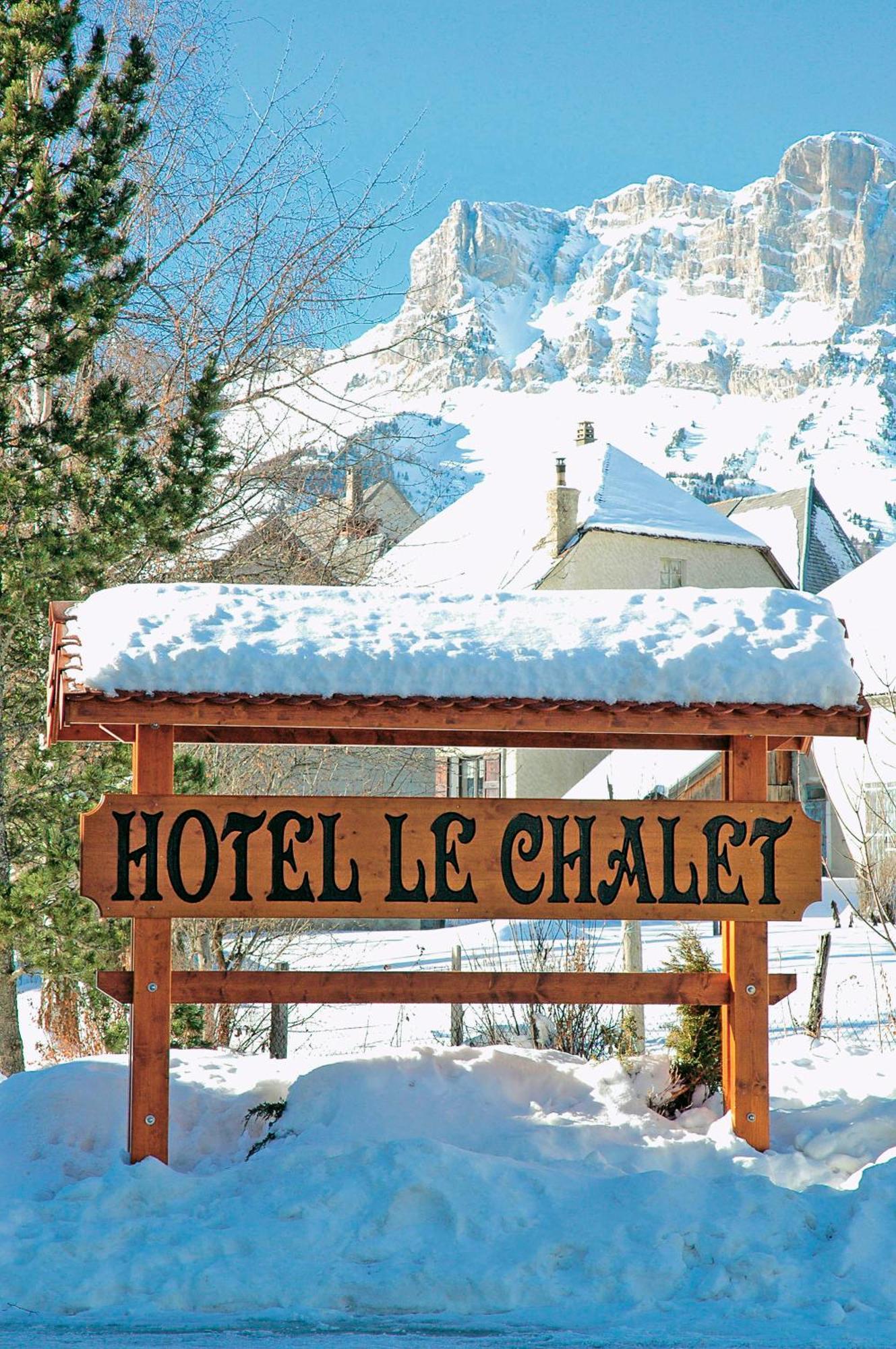 Hotel Le Chalet Gresse-en-Vercors Eksteriør billede